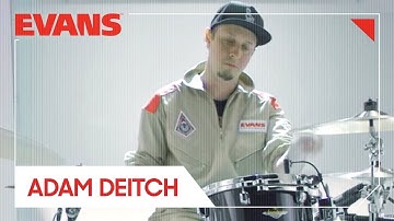 Adam Deitch: Percussion Test Subject AD-002 | Evans Drumheads