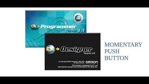 Tutorial Cx designer 1: Momentary push button [Bahasa Malaysia]
