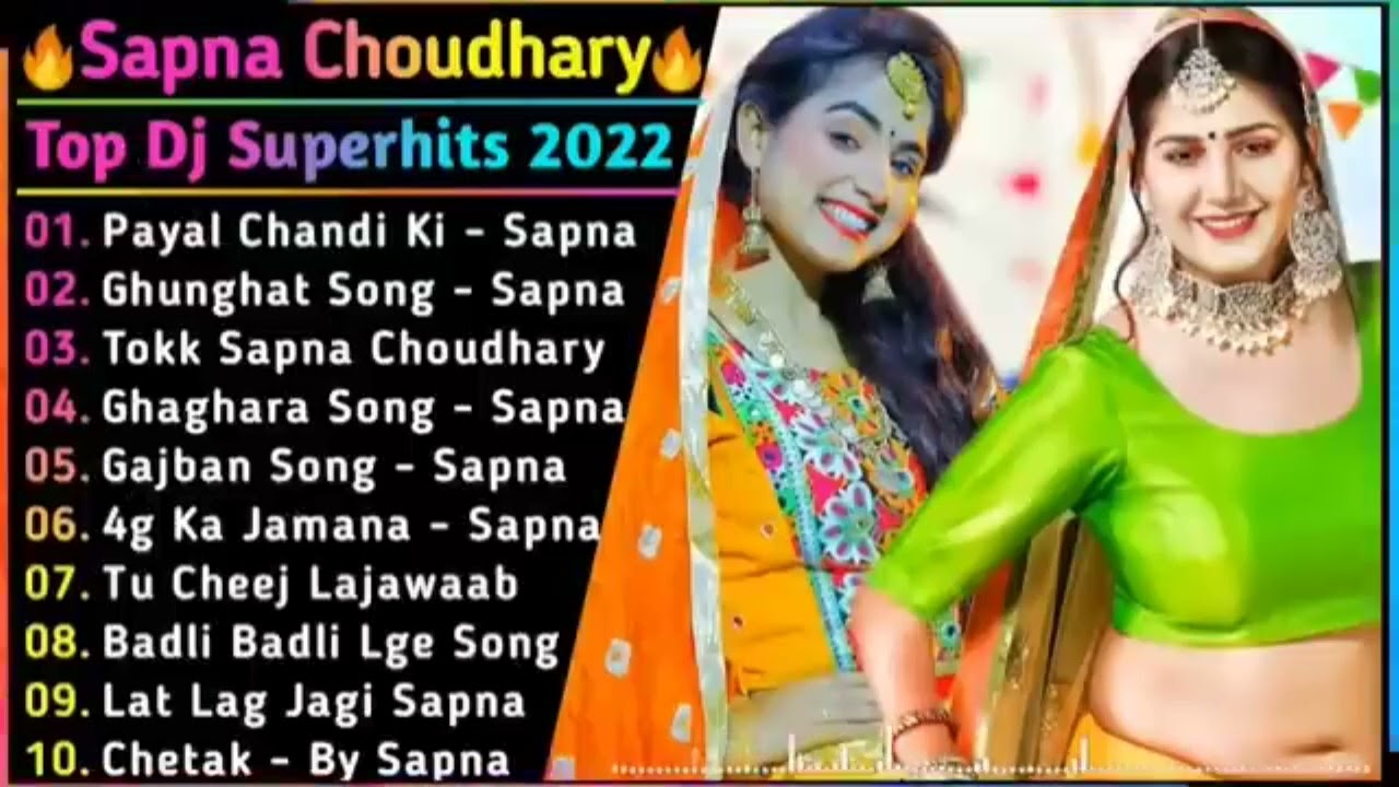 Sapna Choudhary New Haryanvi Songs  New haryanvi Jukebox 2024  Superhit Songs of Sapna Choudhary