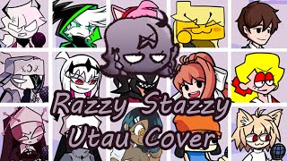 Razzy Stazzy  but Every Turn a Different Character Sings (FNF Razzy Stazzy) - [UTAU Cover]