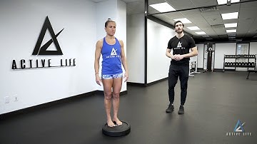 Front Foot Elevated Reverse Lunge