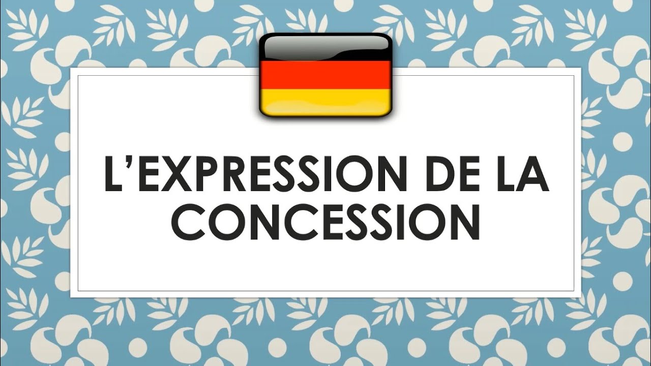 Exprimer la concession en allemand (trotz / trotzdem / dennoch / obwohl