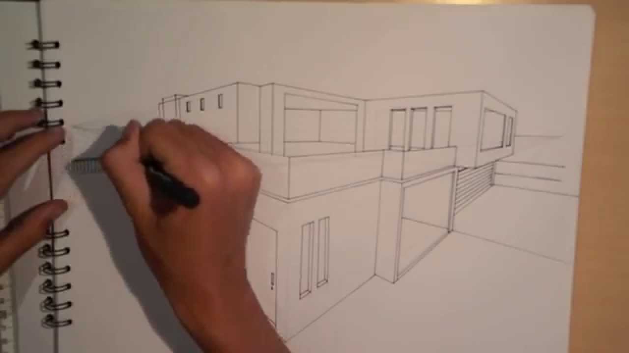 House Sketch: How To Sketch Your House