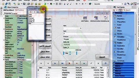أبسط طريقة للتعامل مع قاعدة البيانات اكسس وربطها بلغة الدلفي #افكار #learn #computer #delphi