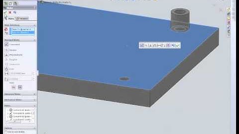 Solidworks Tutorial 4 Part 2 - Learn the Basics of Assemblies