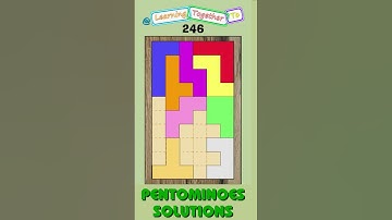 Not an image. #246 (Solution SETUP) Pentominoes Math Puzzle #mathchallenge #Shorts #puzzlegame