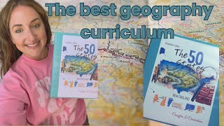 THE BEST GEOGRAPHY CURRICULUM||*NEW*50 STATES STUDY FOR THE WHOLE FAMILY🇺🇸❤️