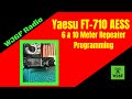 Yaesu FT-710 AESS Repeater Programming