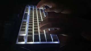 ASMR Typing | Varmilo Mechanical Keyboard | No Talking, Soft Glow, Typing Sounds screenshot 1