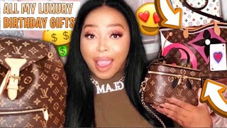 WHAT I GOT FOR MY BIRTHDAY|HUGE LUXURY HAUL