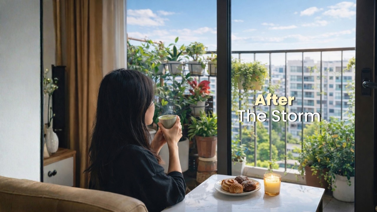 After the Storm — A Quiet Day Living Alone