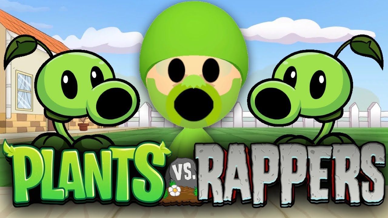 Peashooter MOD Mii PLANTS VS RAPPERS! YouTube