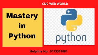 Day 5 | Python Training By Sanjay Navale | CNC WEB WORLD