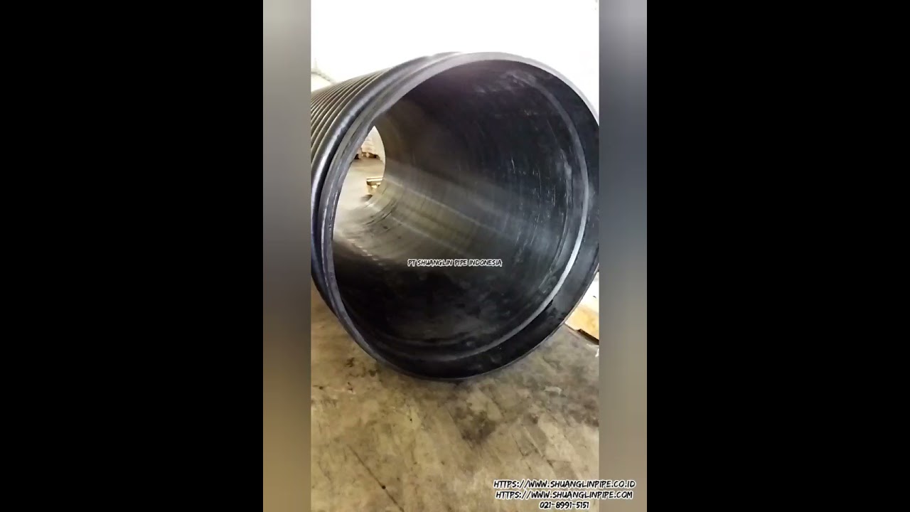 HDPE SPIRAL PIPE ID1500 SN2