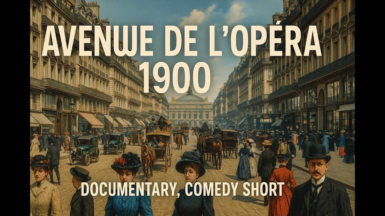 Avenue de l'Opéra | 1900 | Documentary, Comedy Short