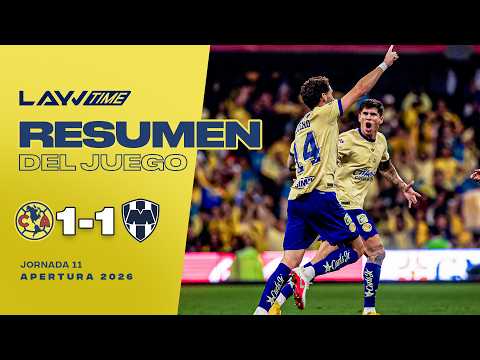 HEART-STOPPING DRAW AT BANORTE! | América 1 - 1 Monterrey | Highlights and Controversies | Layvtime