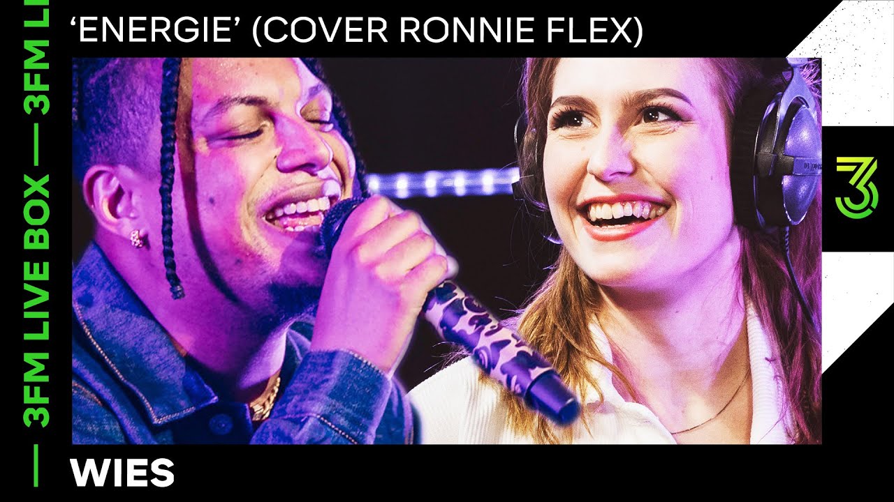 WIES covert Ronnie Flex met 'Energie' 3FM Live NPO 3FM YouTube