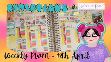 Rymerplans - Weekly PWM - 18th April 2022 - ft. Plannerface
