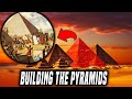 How were the egyptian pyramids built