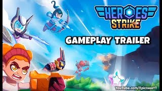Heroes' Strike - The First 4vs4 Moba Realtime - Gameplay Trailer (iOS, Android) screenshot 2