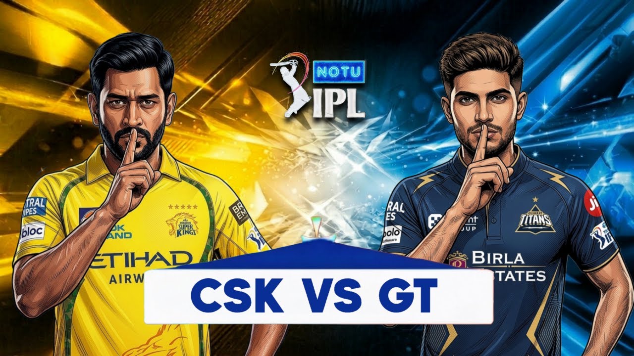 CSK VS GT 🔥 NOTU IPL 2026 Cricket 26 Game Tamil Live Stream #csk #gt # ...