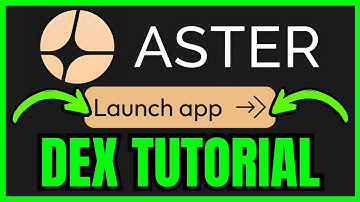 How To USE Aster DEX (QUICK GUIDE) 2025
