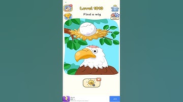 DOP 5 Delete One Part Level 1013 Find a wig #shorts #gaming #dop Please Subscribe