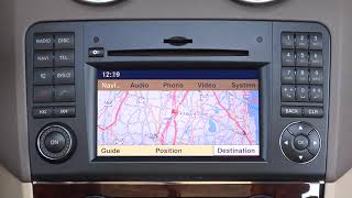 How to use the Factory Navigation in your 2009 Mercedes Benz GL Class