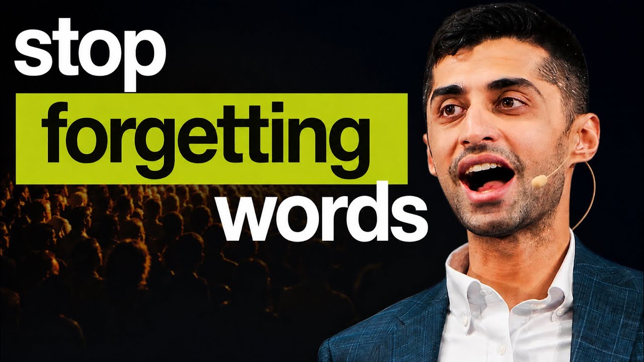 How to Speak on Stage Without Going Blank (Fix it With This)