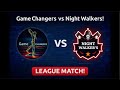 T20 match | night walkers vs game changers | Cricket Marvels