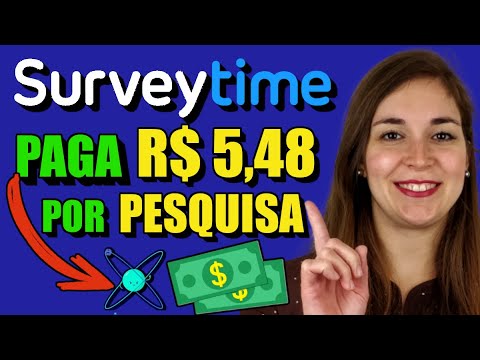 Survey Time Paga R$ 5,28 Por Pesquisa | Como Ganhar Dinheiro Respondendo Pesquisas