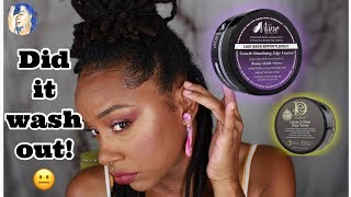 Trying Edge Control That Wash out of Locs | No White Residue
