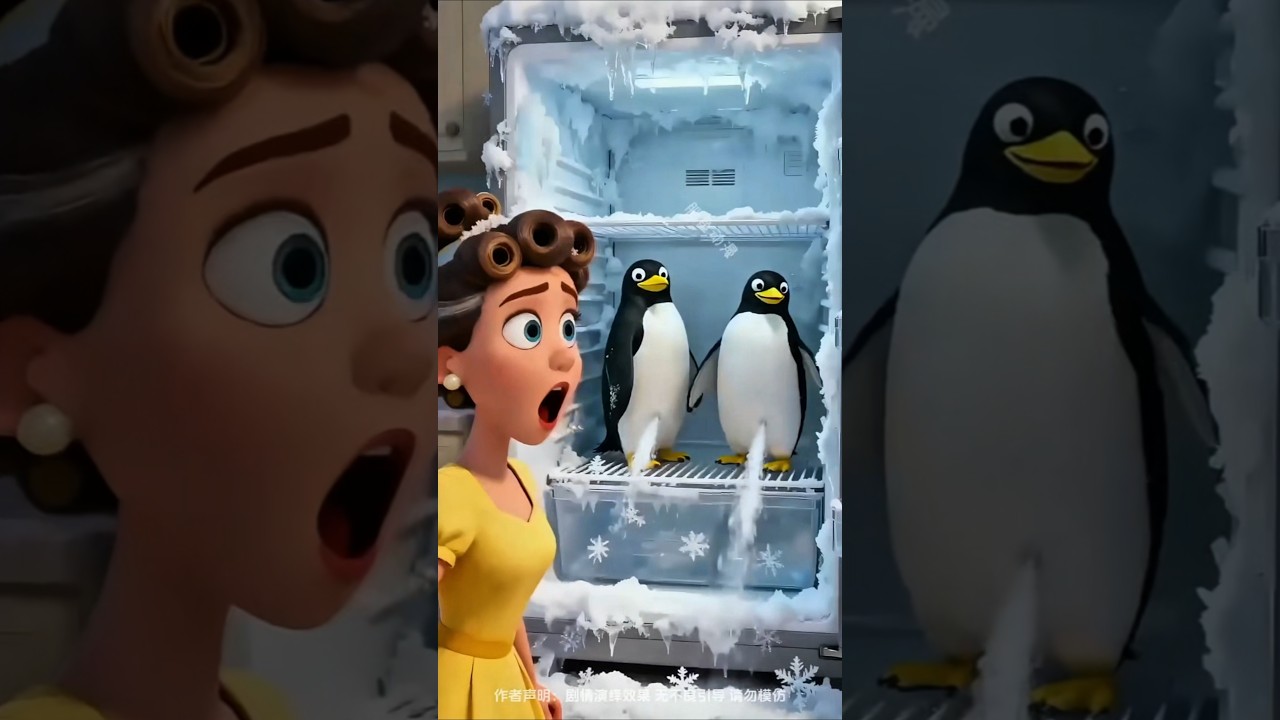 are bap re freej me penguin kaha se aa gaye 🤔