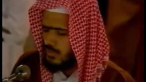 تلاوة قديمة للشيخ عبدالباري الثبيتي