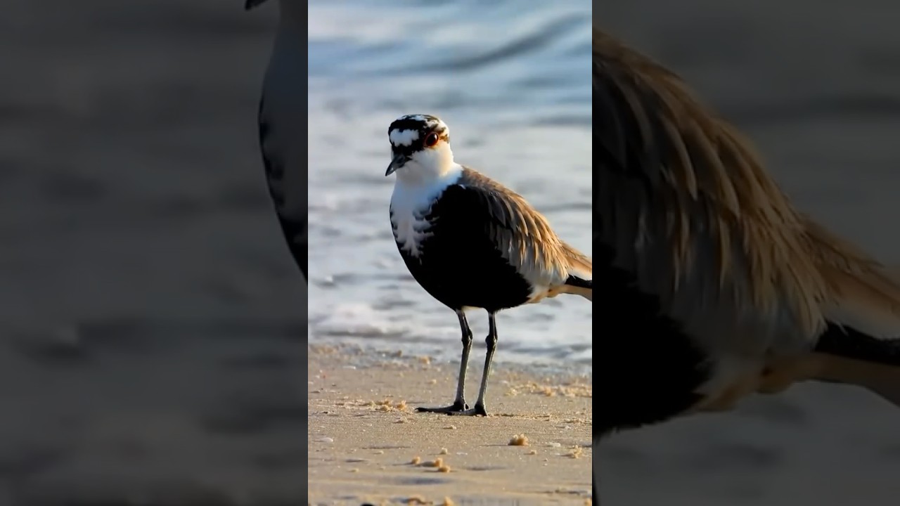 Golden Hour with the Gentle Plover🕊️🕊️ #birds #birdsong #nature #birdsound #wildlife #birdcall