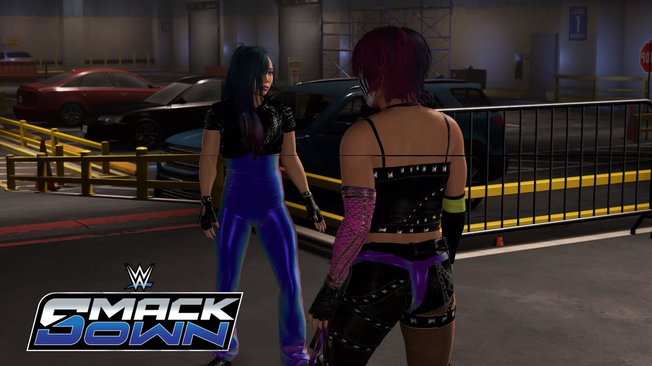 WWE 2K25 SMACKDOWN : EC QUALIFYING TRIPLE THREAT MATCH - ASUKA VS MICHIN VS ISLA DAWN 