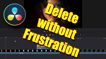 Delete Clips Without Frustration in DaVinci Resolve