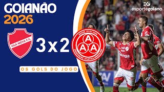 Em jogo ELETRIZANTE, VILA NOVA vence a Anapolina no OBA | Goianão 2026