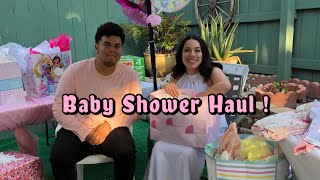 BABY SHOWER HAUL!! \/ drive by baby shower
