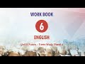 6th English Work Sheet 6 Bridge Course Unit II Poems - Trees Answer Key