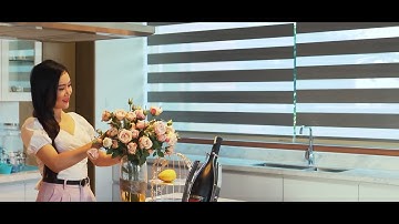 Rèm cầu vồng Modero Hàn Quốc hệ Combi hiện đại | Thegioiremcua.com