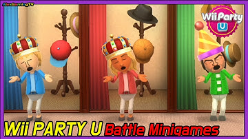 Wii Party U - Battle of Minigames ( Master CPU, Eng Sub ) Player Nelly