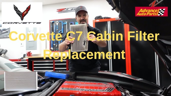 How to Replace Cabin Air Filter Chevrolet Corvette 2005-2016 