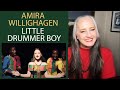 Voice Teacher Reaction to Amira Willighagen - Little Drummer Boy