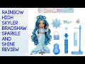 RAINBOW HIGH, SKYLER BRADSHAW, WINTER WONDERLAND DOLL REVIEW, VALE LA PENA.