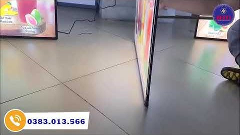 Mẫu Tranh điện làm menu, BEDO 2023,