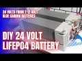 diy 24 volt Lifepo4 Battery for SOLAR PANEL