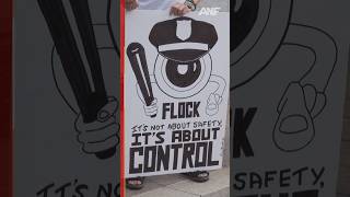 Advocates rally against Flock as company opens Atlanta conference