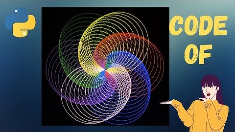 Spirograph | Circle spirograph tutorial | Source code of circular Spirograph | Circle || 23 ||