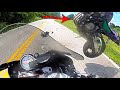 Bike FLEW Over His Head | Crazy Motorcycle Moments | Ep. 245